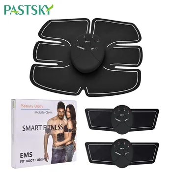 

Smart EMS Electric Treatment Massager Arm Abdominal Muscle Stimulator Exerciser Device Vibration Muscle Training Body Massager