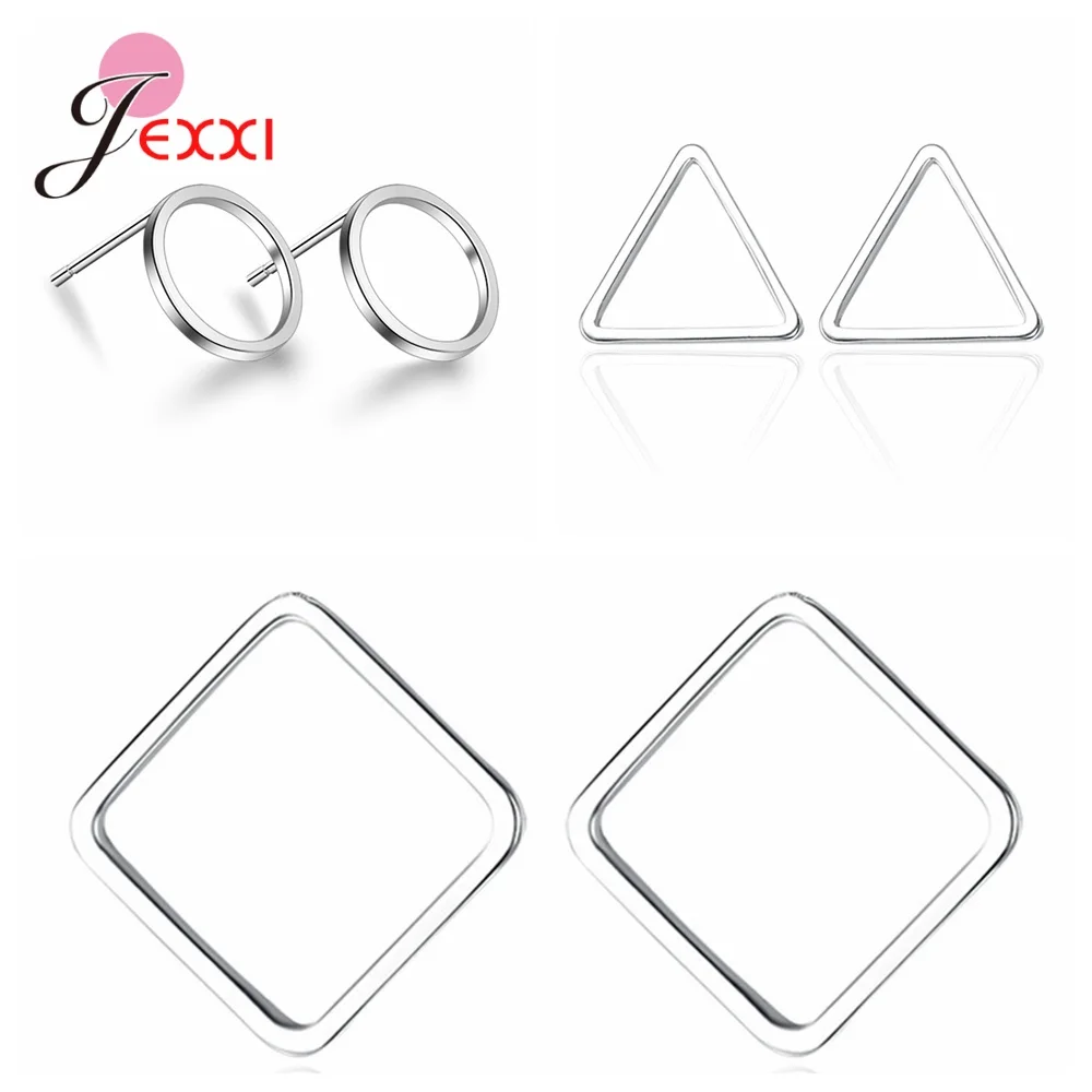 

Latest Design Genuine 925 Sterling Silver Earrings For Women Multiple Shape For Choice Super Nice Fashion Jewelry Gift For Girls