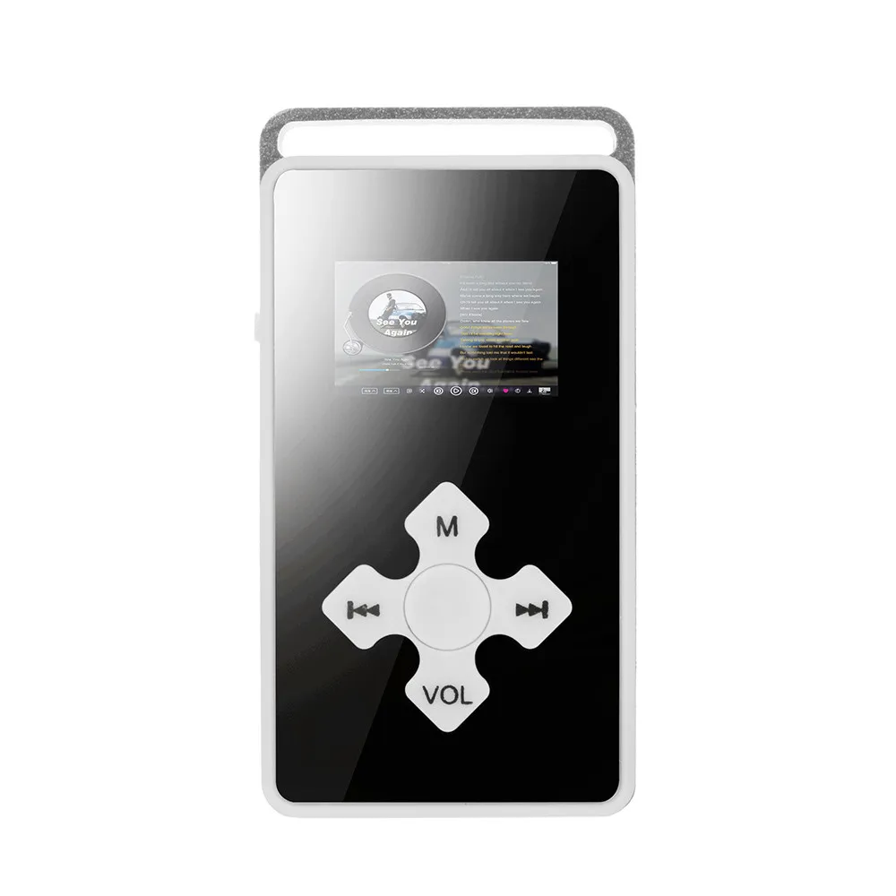 Usb HiFi музыкальный плеер MP3 экран walkman lcd музыкальное зеркало медиа MP3 воспроизводитель SD поддержка микро плеер Карта Цифровой 32G TF