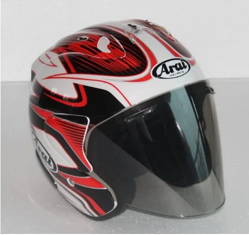 Горячая Распродажа ARAI R4 moto rcycle шлем винтажный шлем с открытым лицом Ретро 3/4 половина шлем casco мотошлем moto ciclismo, Capacete - Цвет: 17