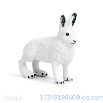 

Simulation Mini Rabbit Cute Dutch Exquisite Angora Charmingly Naive Lepus Arcticus PVC Action Collectible Model Toy OPP G103