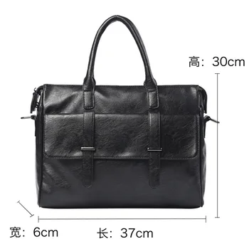 

1PCS Men's Bag One Shoulder Slant Hand-held Retro-Ancient Trend Travel Men's Computer Bag Briefcase