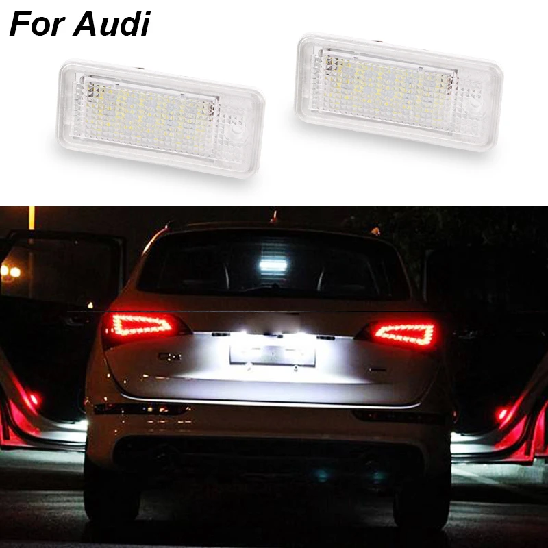 audi a6 number plate bulb