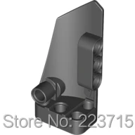 

* Правая панель 3X7 * G1016 10 шт., сделай сам, просвечивающий блок, кирпич, часть № 64391, совместимость с другими сборными элементами