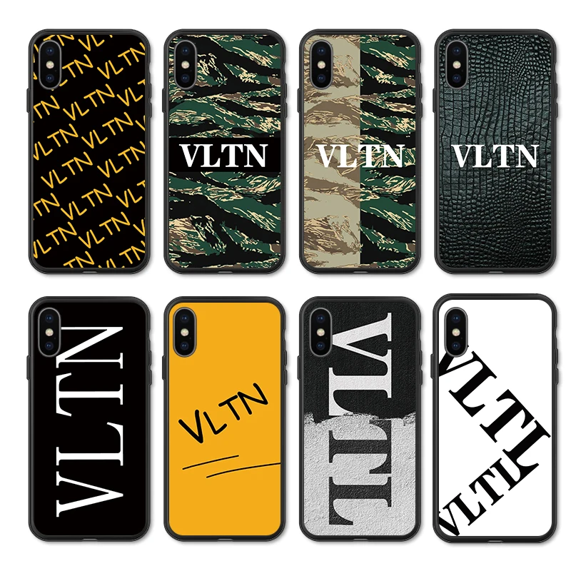 Роскошный брендовый итальянский VLTN чехол для телефона samsung j7 J4 J6 Plus J7 Duo j8 A2 Core para a6