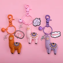 Трансграничной творческий имитация Животных Альпака милые Альпака акриловый брелок Творческие маленькие подарки подарок