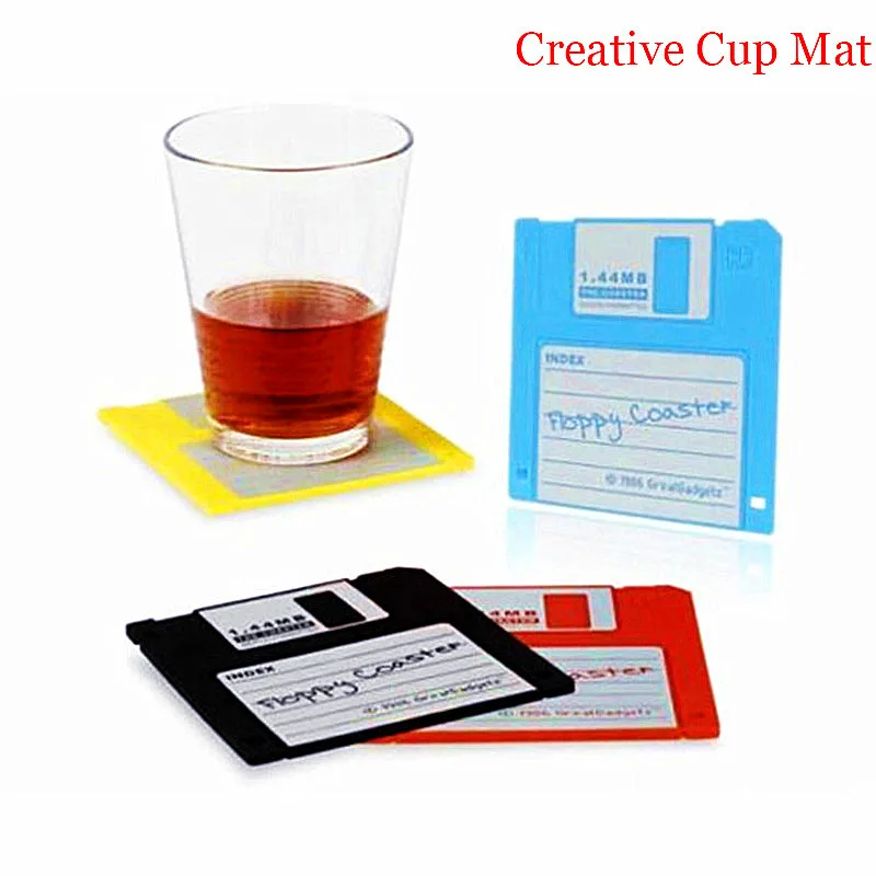 6-Pcs-Set-Food-Grade-Silicone-Floppy-Disk-Cup-Mat-Coasters-Drink-Coasters-Home-Decor-Bar