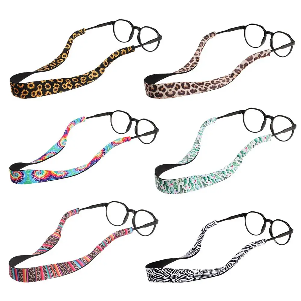 1pc Adjustable Floating Sunglass Straps Neoprene Eyewear Lanyard