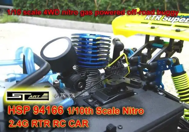 RCtown HSP Baja 1/10th весы деталь нитро-двигателя Himoto Redcat Мощность Внедорожник Багги 4WD для радиоуправляемых моделей RC автомобили 94166 с 18cxp двигателя 2,4 г радио Управление