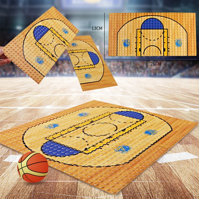 Classic Figures Baseplate Blocks City Road Street Base Plates DIY Football Board Building Blocks Construction Building Toys Gift 2