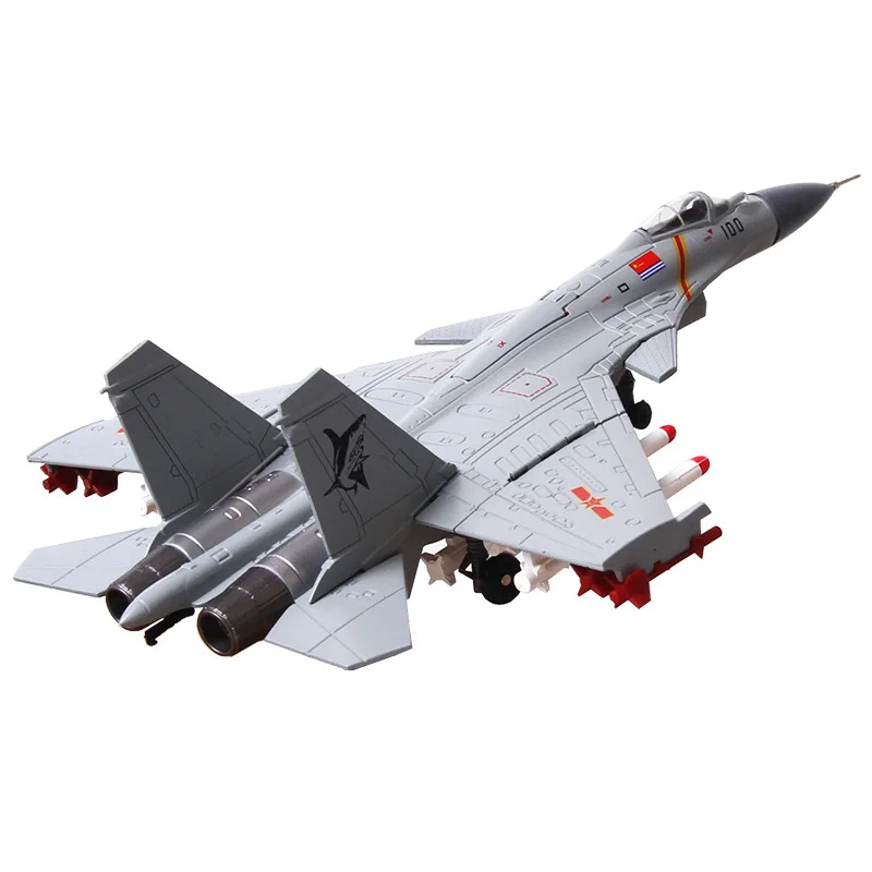 1: 100 F 15 сплав истребитель уничтожает пятнадцать модель самолета J15 Летающая акула несущая модель самолета военный Декор