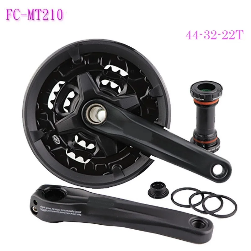 Система Шатунов для горного велосипеда Shimano Alivio MT210 170 мм 44-32-22T 40-32-22T 3x 9 скоростей с