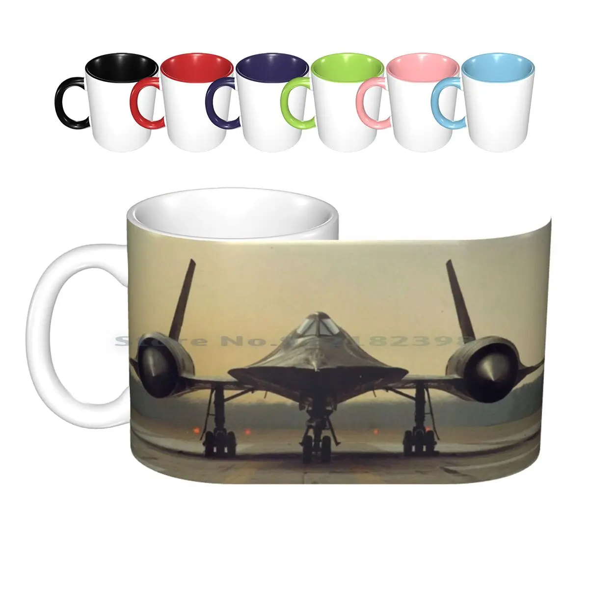 Lockheed Sr-71 Blackbird Face Tazze In Ceramica Tazze Da Caffè Tazza Da Tè Al Latte Blackbird Sr 71 Air Force Usaf Sr71 Habu Lockheed Cia Skunk