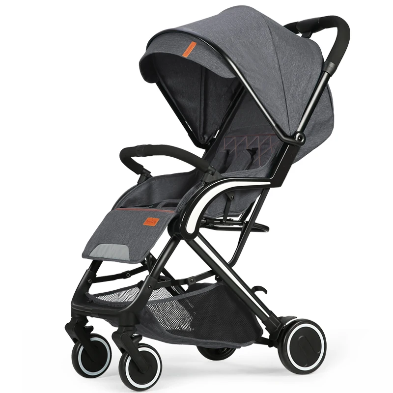 

Lightweight Baby Stroller Urban Light Baby Pram Can Sit Can Lie Travel System