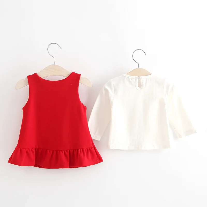 Одежда для маленьких девочек коллекция 2019 года новое осенне зимнее платье