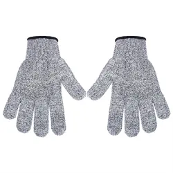 Одна пара анти-порезанных перчаток роторный резак уровень 5 ограненные защитные перчатки безопасности для мужчин и женщин m-xxl