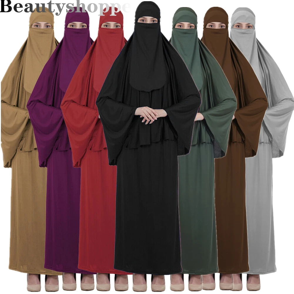 Рамадан мусульманская Бурка абайя женское хиджаб Молитвенное платье исламский