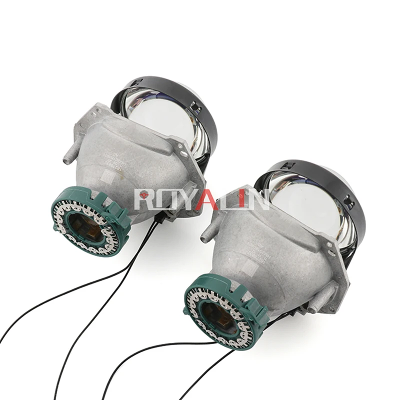 ROYALIN Bi Xenon для Blue Hella 3R G5 Черный Автомобильный стайлинг фары проектор