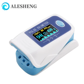 

Ready Stock 1Pc Blood Oxygen Monitor Finger Pulse Oximeter Oxygen Saturation Monitor Fast Shipping Without Battery