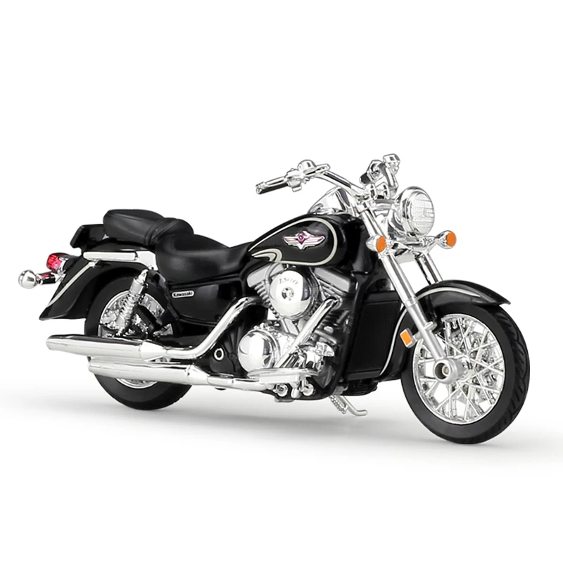 

Welly 1/18 1:18 Scale 2002 Kawasaki Vulcan 1500 Classic Motorcycles Motorbikes Diecast Display Models Toy For Boys Kids