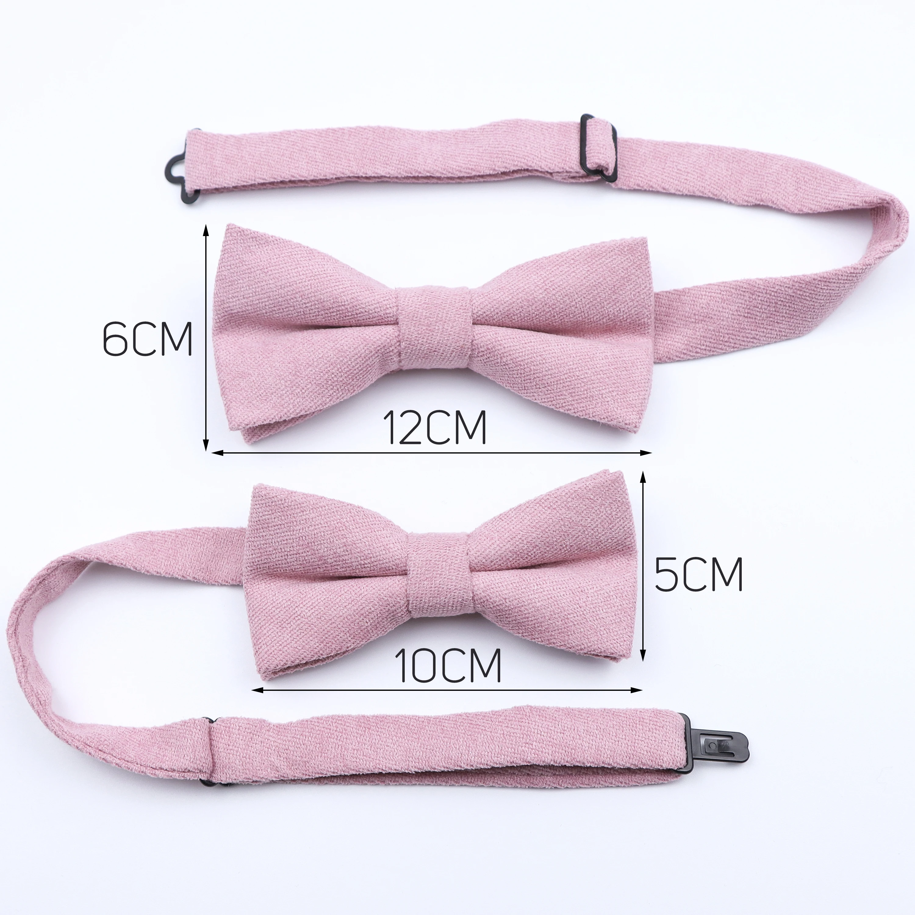 Klassische Bunte Eltern-Kind Bowties Super Weiche Samt Cord Hochzeit Männer Kid Fliege Romantische Blau Rosa Rot Schmetterling krawatte