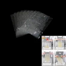 10 шт 24 Сетки одноразовые мешки для производства льда замороженные лоток с формой для кубиков льда Самоуплотняющиеся Горячие