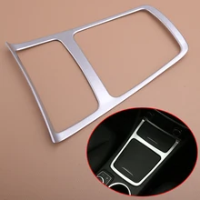 Chrome center konsola Panel zmiany biegów dopasowane obramowanie ramki pasuje do Mercedes Benz CLA GLA A klasa W117 C117 W176 2013-2015 2016 2017