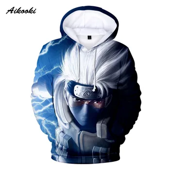

New 3D Anime Naruto Hoodies 3D Pullover Sportswear Sweatshirt Kpop Fashion Men/women Autumn Winter 3D Cartoon Hoodie Tops Casual