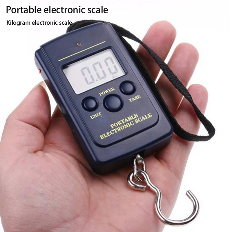 

2019 Mini Practical Digital Scale Fishing Luggage Travel Weighing Hanging Electronic Hook Scales Portable Weighing KitchenTools