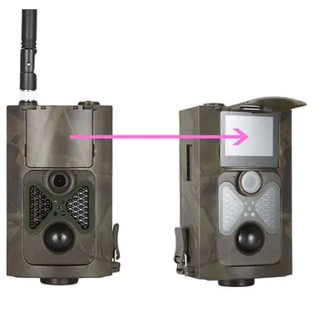 

HC-550M Wild Trail Camera Photo Traps Cellular Mobile Hunting Wildlife Cameras 2G SMS MMS Wireless Surveillance Cams