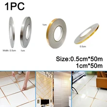 

Fashion New Home Improvement Tile Gap Tape Self-Adhesive Sticker Floor Wall Seam Sealing Tape Home Floor Gap Sticker Decoration