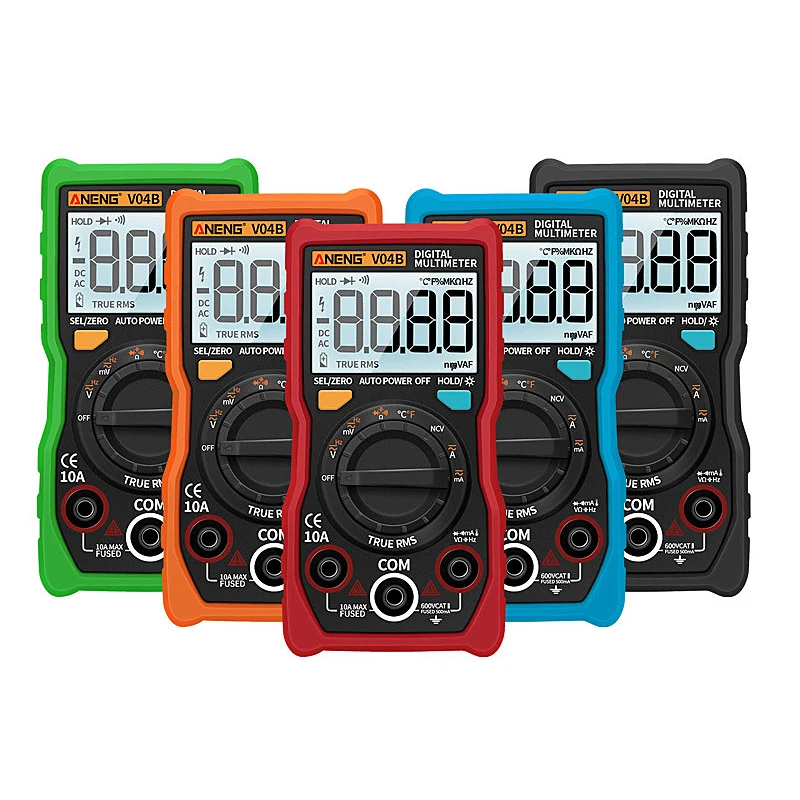 

Digital Handheld Multimeter-level Voltage Indicator, Ammeter, Voltmeter, Circuit, Electrical Testing, Home Circuit Testing Tool