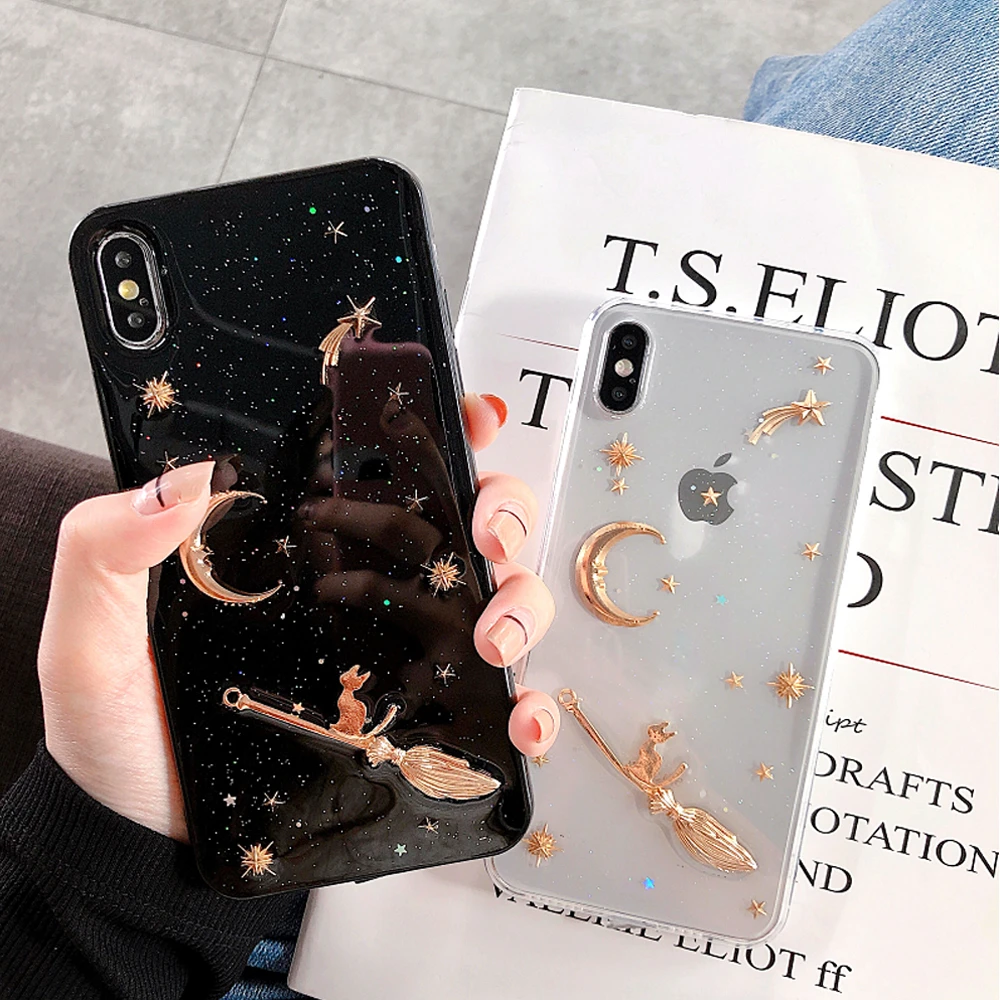 Блестящий чехол для iphone XS Max X XR 8 7 6S 6 Plus | Мобильные телефоны и аксессуары