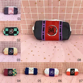 

Japan Anime Demon Slayer: Kimetsu No Yaiba Kamado Nezuko Cosplay Student Pen Bag Pencil Case Cosmetic Bag Storage Bag