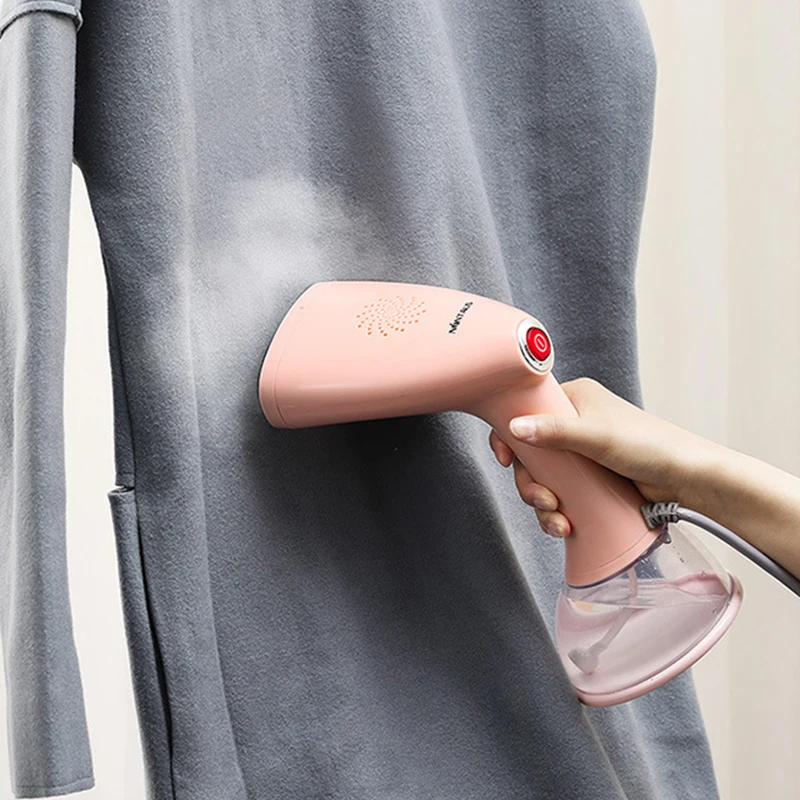 

Garment Steamer 350ml Mini Handheld Fabric Steamer 15 Seconds Fast-Heat 1500W Powerful for Home Travelling Portable Steam Iron
