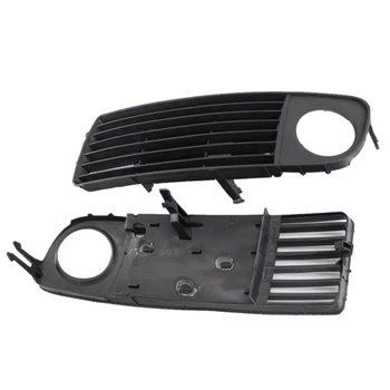 

4B0807681J 4B0807682J Front Bumper Lower Grille with Fog Lights Hole(Lh+Rh)for A6 1997-1999