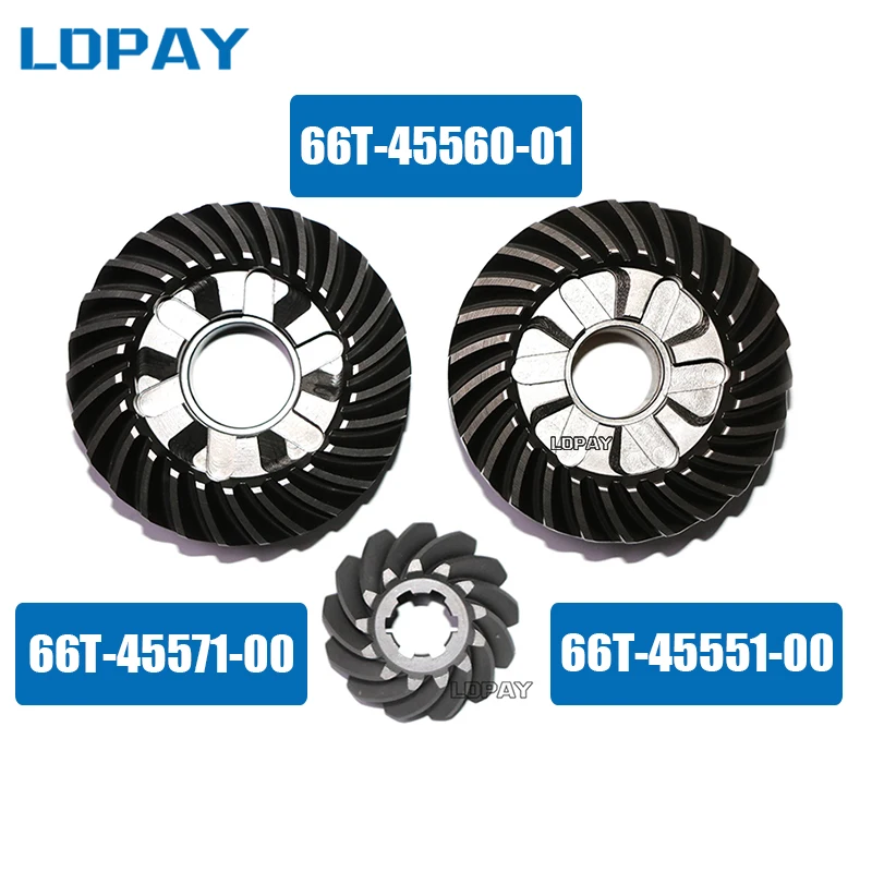 Шестерни комплект для Yamaha 2-х тактный 40HP лодочный мотор 66T-45560-01 66T-45571-00 66T-45551-00 Шестерни комплект для Yamaha 2-х тактный 40HP лодочный мотор 66T-45560-01 66T-45571-00 66T-45551-00