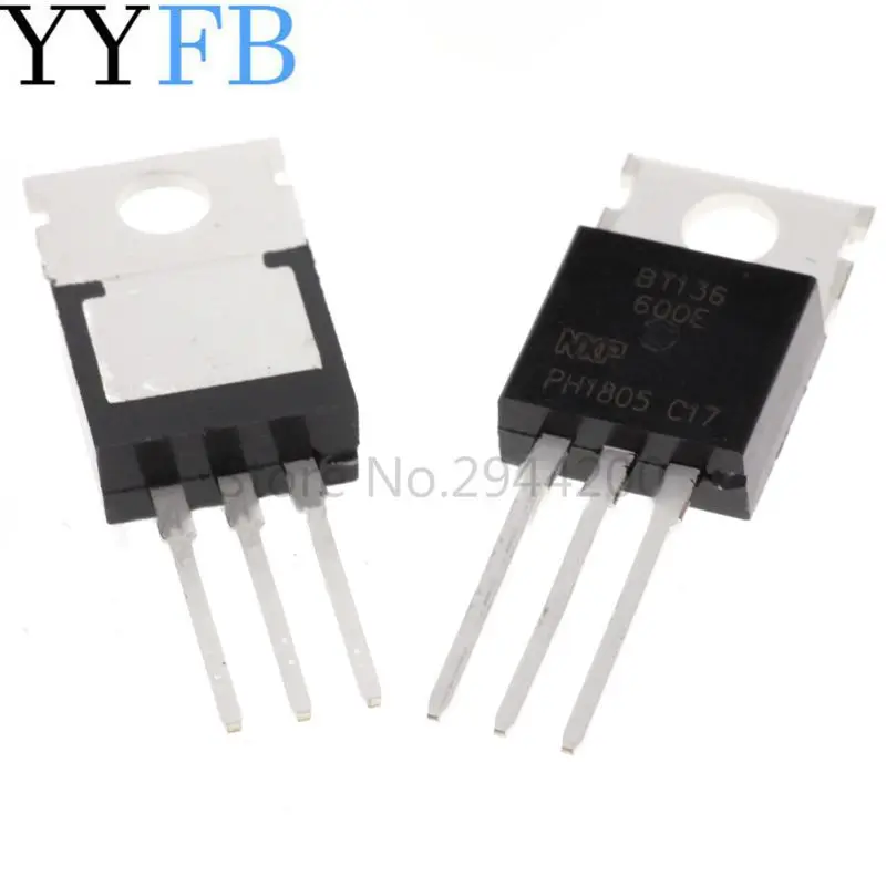 

New In-Line BT136-600E Triac Transistor TO-220