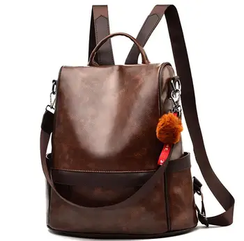 

Printed Women Backpack High Quality Youth Leather Backpacks for Teenage Girls Female School Shoulder Bag Bagpack Women mochila