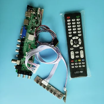 

Kit For B173RW01 V2 HW7A/B173RW01 V2 HW9A 40pin 1600X900 Signal controller board LED USB VGA TV digital Pamel DVB-T2 HDMI remote