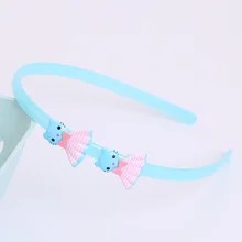 Милые яркие детские повязки для волос с котом; модные простые милые повязки для волос для девочек; головной убор; аксессуары для волос