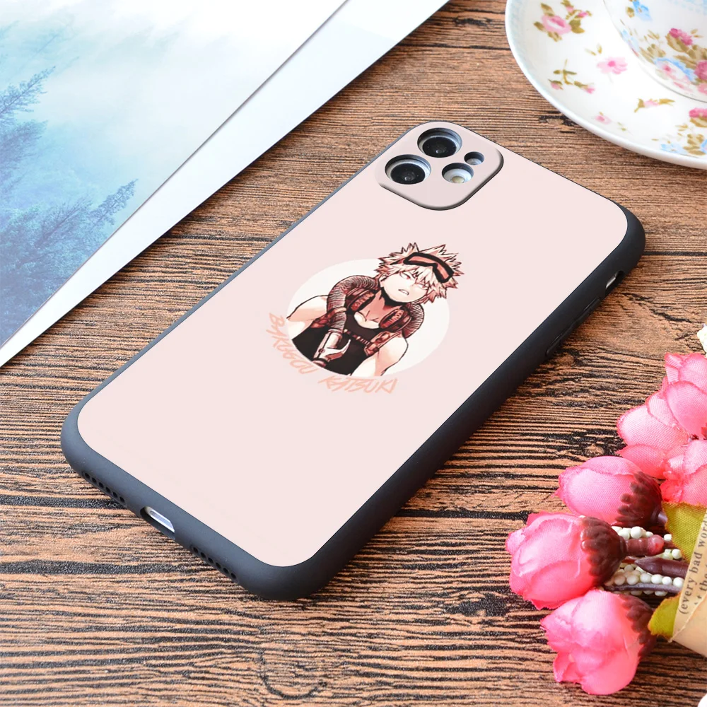 

For iPhone Soft Boi Bakubro Print Soft Matt Apple iPhone Case