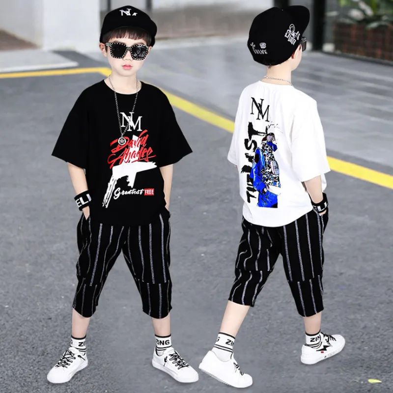 Toddler Boy Clothes Kids Summer Cotton Clothing Sets Little Boys Outfits Size 2-7T 
