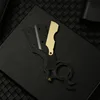 Stainless Steel Sharp Barber Razor Blade Straight Razor Tool Manual Shaver Professional Straight Edge Gift 3