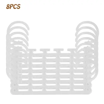 

Portable 8 Pcs Space Saving Magic Trousers Clothing Hanger Coat Pants Clothes Closet Organizer Hooks Hanger Rack