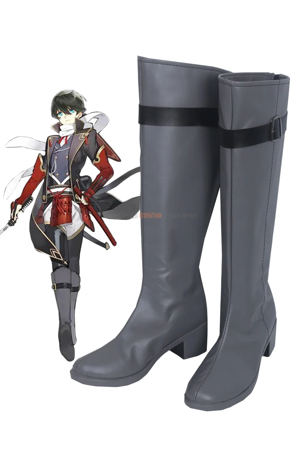 Вакидзаси Хорикава Косплей Touken Ranbu Kunihiro Kiwame косплей ботинки обувь на заказ |