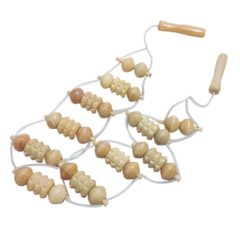 

90cm Wooden back massage wheel Body Back Waist Care Roller Full Body Neck Back Leg Waist Roller Massage Theraputic Care massager
