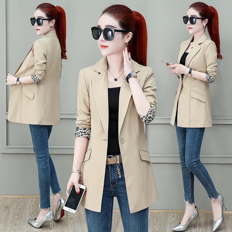 

Fashion Small Suit Coat Women's 2019 Spring And Autumn Graceful Elegant Slimming Ol Wear Small Suit Coat