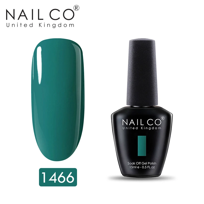 NAILCO Зимние цвета 15 мл УФ-гель для ногтей Топ УФ светодиодный гель Декоративный Лак для ногтей Гибридный lakiery hybrydowe замочить гель лак для ногтей - Цвет: 1466