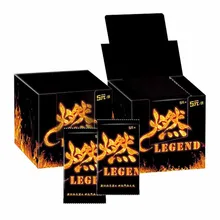 

New Fire Legend Anime Figures Bronzing Barrage Flash Cards Saitama Attack on Titan Eren Collectible Cards Toy Gifts For Children